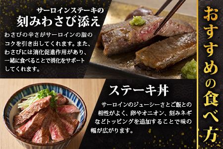 宮崎県産 椎葉牛 サーロインステーキ 200ｇ×2枚 計400g 牛肉 肉 精肉 ステーキ サーロインステーキ 和牛 黒毛和牛 TK-84