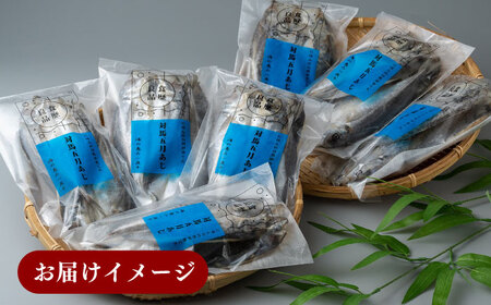 【全2回定期便】対馬 五月 真あじ 一汐干し 20枚 新鮮 アジ 干物 海産物 朝食 冷凍 [WAI112]