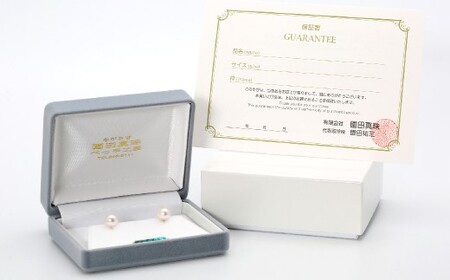 あこや真珠(約7mm珠)ピアス／K18イエローゴールド ジュエリー アクセサリー