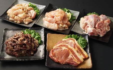 【全6回定期便】簡単調理 5種類 詰合せセット ／ 惣菜 おかず お肉 鶏肉 鶏 豚肉 豚 牛肉 牛 鶏コロちゃん（レモン・バジル） 漬け込み鶏もも 豚味噌漬け 国産牛 プルコギ 冷凍 長崎県 長崎市