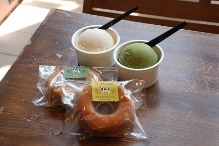 海と山のコラボアイスセット（６個）【 アイスクリーム 食べ比べ カップアイス 6個入 ミルク キャラメル セット 詰め合わせ 贈り物 贈答 プレゼント 人気 アイス あいすくりーむ 手作り フレッシュミルク 焼きいも バニラ 抹茶 藻塩ヨーグルト 】Ａ-20
