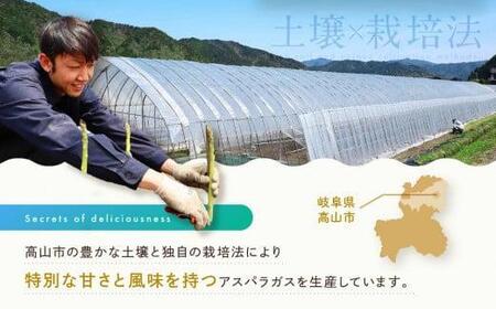 【2026年発送・先行受付】ひだっこアスパラ 3.0kg  |アスパラガス 春 夏野菜 産地直送 新鮮 おいしい 人気 ひだっこの里 CM005VC01