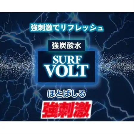 【毎月定期便】【関東のみお届け】強炭酸水500ml 24本 計12L サーフVOLT(ボルト)全6回【配送不可地域：離島・北海道・沖縄県・東北・信越、北陸・東海・近畿・中国・四国・九州】【4055703】