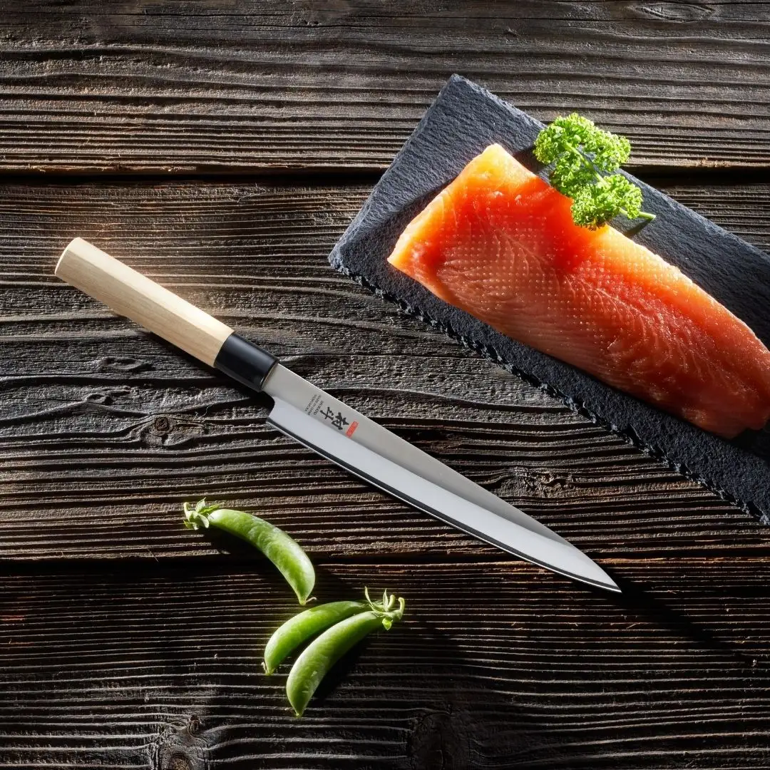 包丁2本セット 出刃包丁・柳刃包丁 [村斗] 魚さばき 刺身包丁 和包丁 キッチン用品 調理器具 新生活 燕三条製 [下村工業] 【018S078】