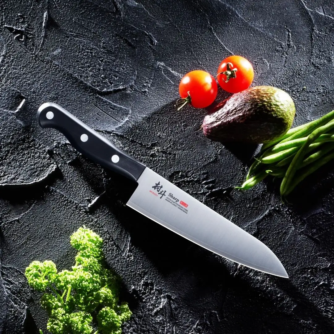 村斗SHARP 2本セット（三徳・牛刀） 万能包丁 食洗機対応 キッチン用品 調理器具 新生活 燕三条製 [下村工業] 【016S065】