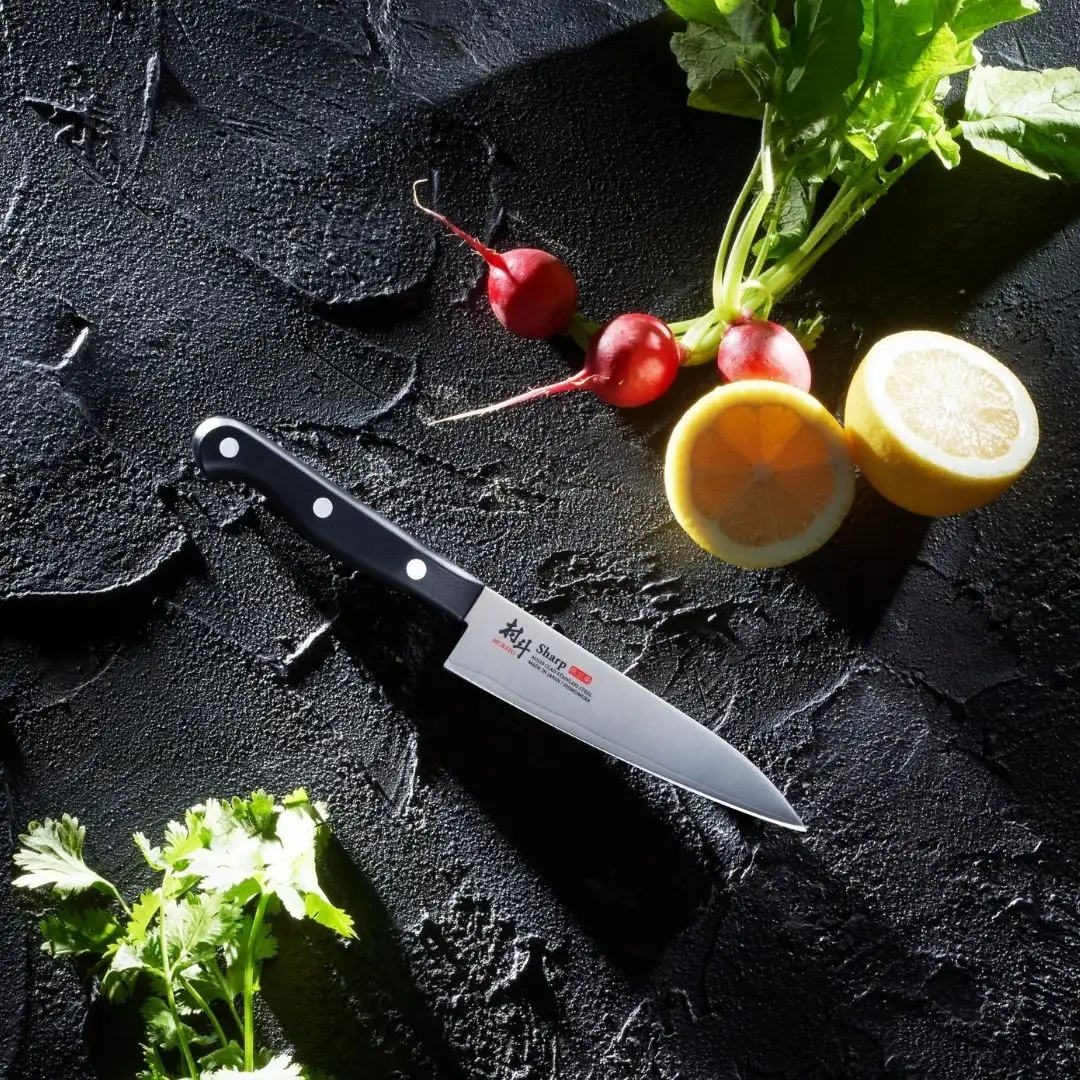 村斗SHARP 2本セット（三徳・ペティ） 万能包丁 フルーツナイフ 食洗機対応 キッチン用品 調理器具 新生活 燕三条製 [下村工業] 【015S149】