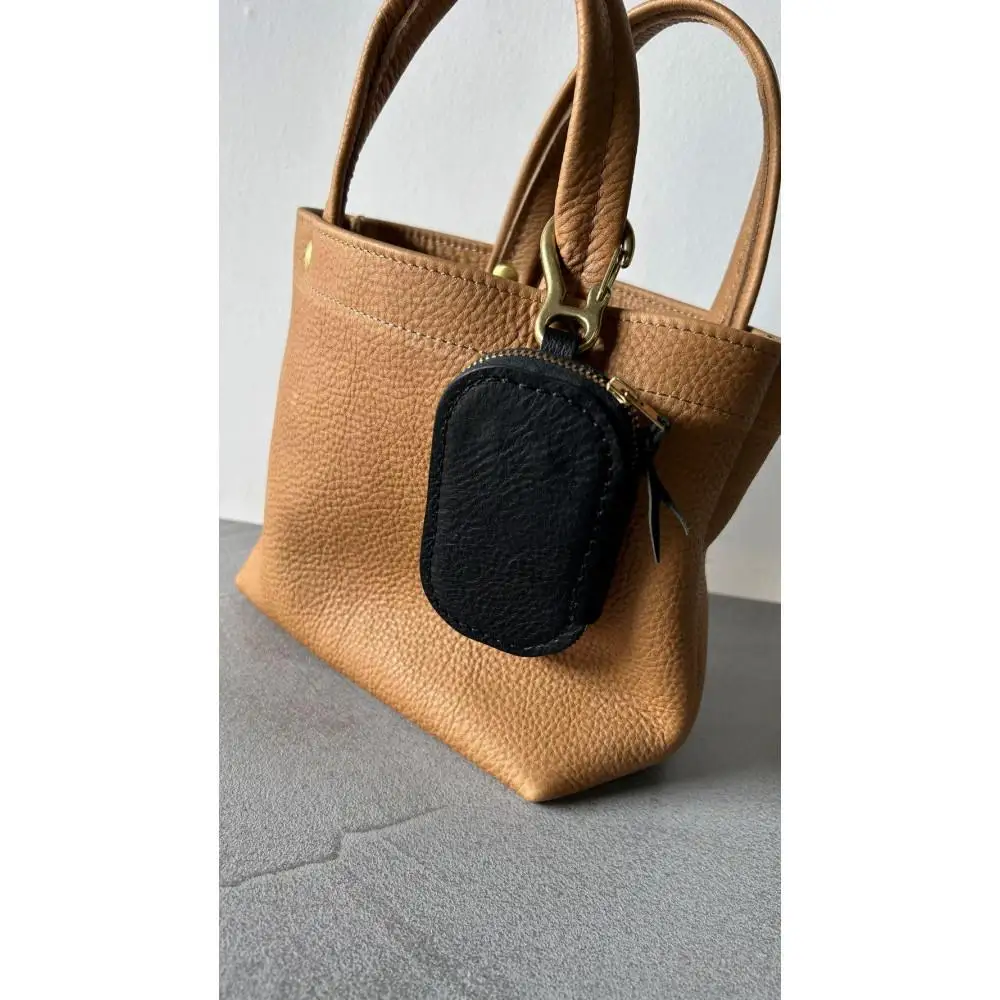 ラウンドファスナーキーケース【ブラック】