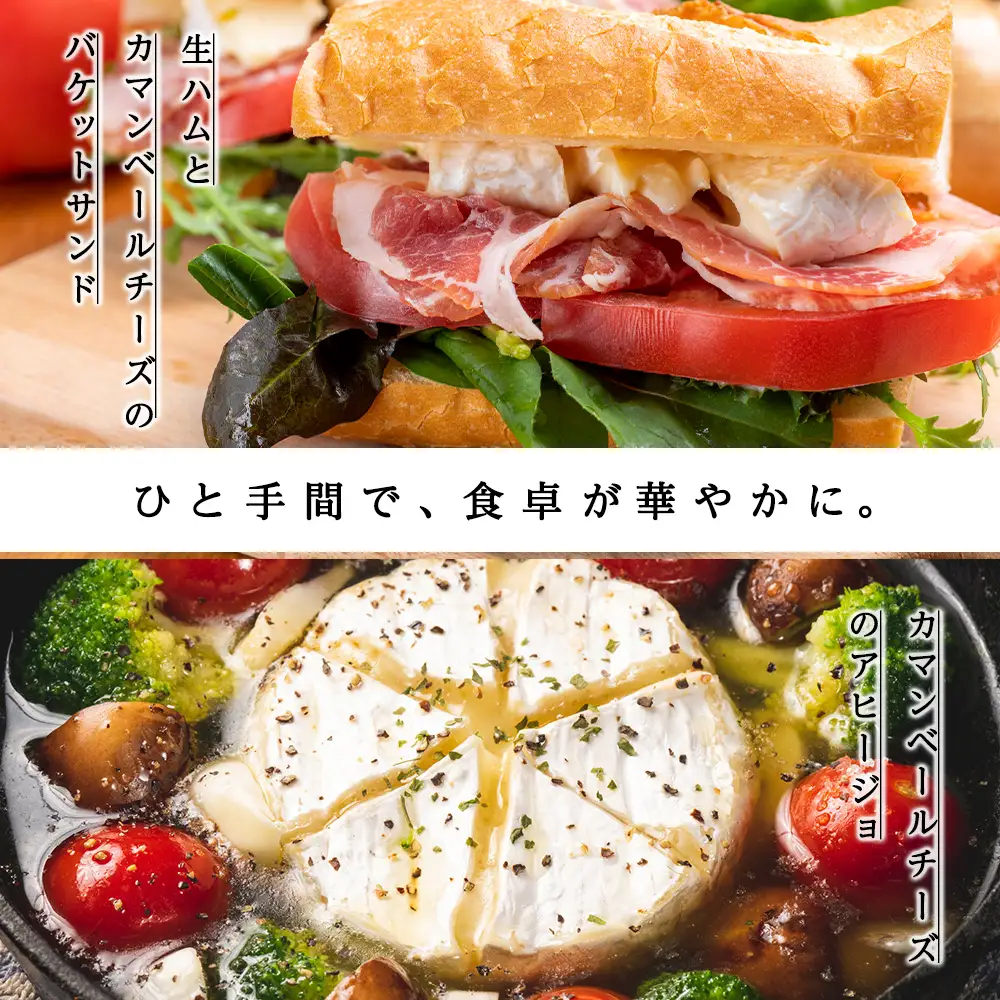 カマンベールチーズ 120ｇ 3個 ＜トワ・ヴェール＞