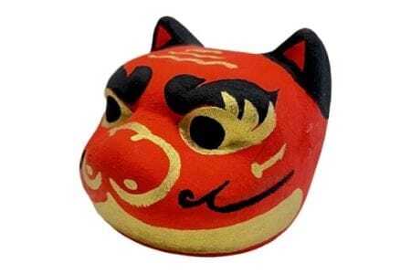 豊橋の吉田神社に伝わる「吉田 獅子頭（土鈴）」