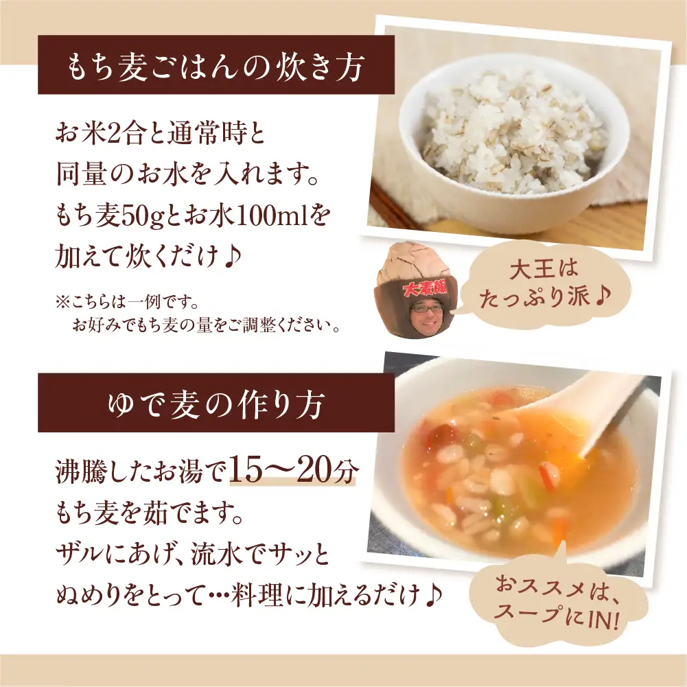 豊橋産スーパーもち麦 5kg もち麦　