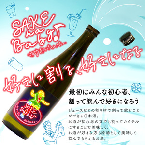 日本酒 SAKE na Baby 720ml×2本【 日本酒 酒 若宮酒造 贈り物 国産 プレゼント ギフト 贈答 こだわり 特産品 オリジナル 綾部 京都 】