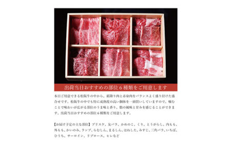 松阪牛 おまかせ6種 焼肉 600g 食べ比べ 牛肉 高級 和牛 焼肉 ブランド牛 黒毛和牛 松阪