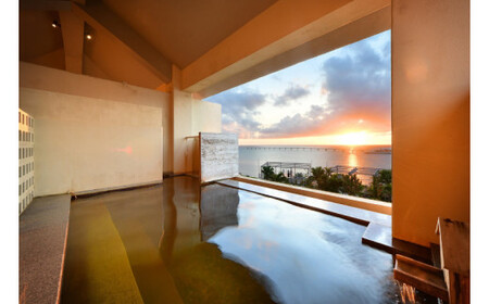 【琉球温泉 瀬長島ホテル】1泊朝食付きペアご宿泊券