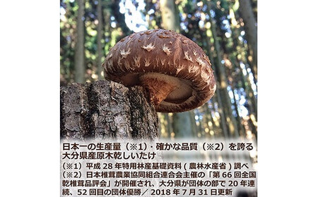 大分産椎茸こうしん 300g（50g×6袋） 大分 椎茸 乾燥しいたけ 原木 干し椎茸 水戻し 香り 深い味 和食 中華 小分け包装 保存 品質維持 シンボルマーク 椎茸本来 旨み 冷蔵庫 簡単 調理 料理