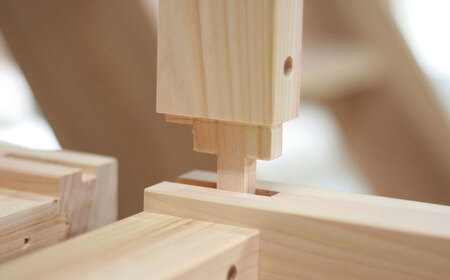 対馬ヒノキ ロー テーブル ( サイズオーダー 可) 【家具製作所kiiro】テーブル 机 木製 家具  [WAL021]