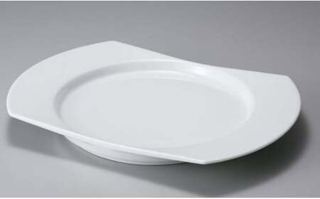 有田焼 ZEPHYR カッティングリムプレートS 2枚セット【まるぶんオリジナル】食器 器 うつわ 磁器 皿 プレート リムプレート デザート皿 ゼフィール シンプル ホワイト 食洗機対応 35000円 3.5万円 A35-636