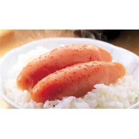 かねふく 【無着色】辛子明太子2L 1kg(一本物)(大牟田市)_魚介・海産物 明太子  めんたいこ_【配送不可地域：離島】【1522482】