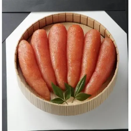 かねふく【無着色】樽入り辛子明太子 450g(大牟田市)_魚介・海産物 明太子  めんたいこ_【配送不可地域：離島】【1523375】