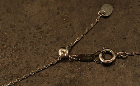 ジュエリー オーバルネックレス 彫金 シルバー925 アクセサリー
