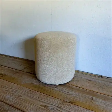 Column Stool M(コラムスツール)モケット クリンプベージュ【SWOF】_雑貨・日用品 椅子・チェア・ソファ 家具・インテリア _【1546207】