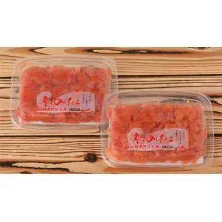 博多まるきた水産 無着色辛子明太子500g(並切250g×2)(大牟田市)_魚介・海産物 明太子  めんたいこ_【配送不可地域：離島】【1523098】