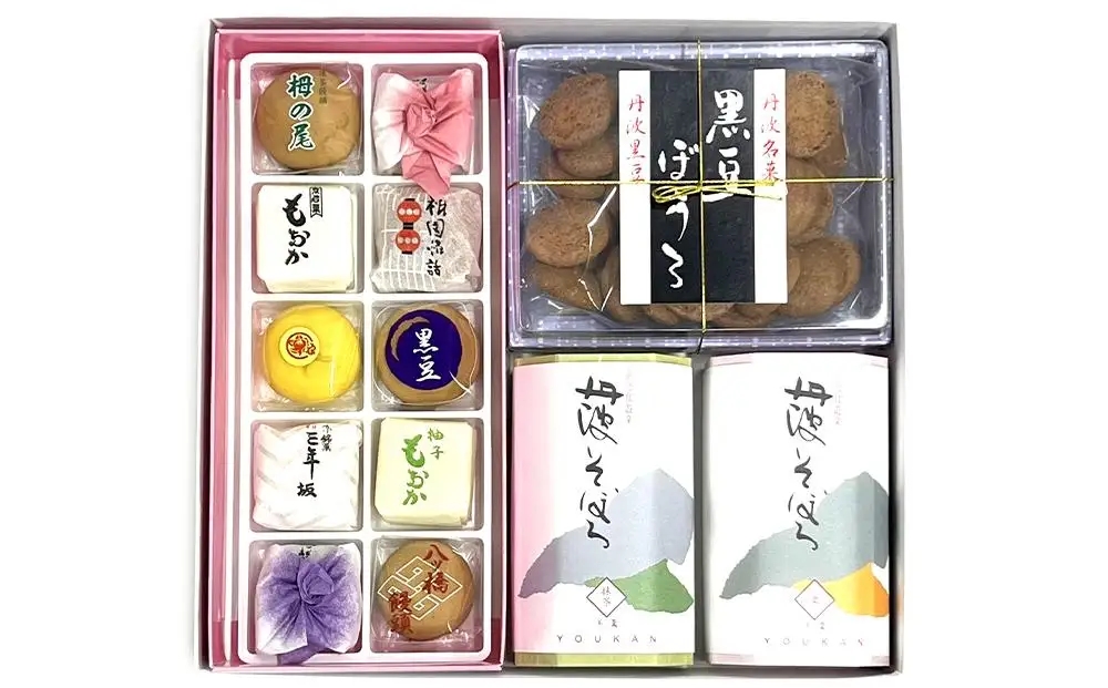 【伊勢源六たちばなや】きれいどころ 詰合せ 「京風呂敷・コトノワ レッド」