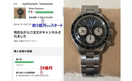 体験 東京 Rolex6263 信長 デイトナ 装着体験 写真 撮影付 体験