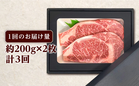 【全3回定期便】長崎和牛 サーロイン ステーキ 約200g×2枚 牛肉 [RCJ013]  長崎和牛 サーロイン ステーキ 長崎和牛 サーロイン ステーキ九州 長崎