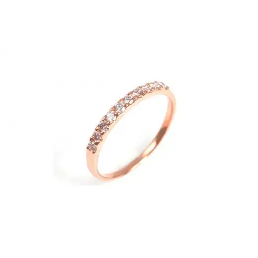 ピンキー　エタニティリング　0.18CT　Ｒ3996DI-R　ピンクゴールド【サイズ：1号～9号（0.5号刻み対応可）】