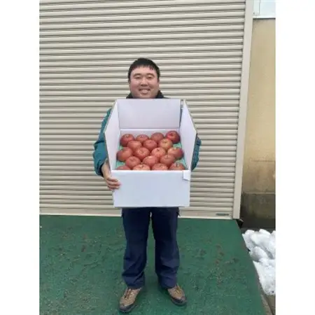 サンふじ＆名月 ギフトセット 化粧箱入 約5kg(14～20個)_果物・フルーツ りんご  リンゴ 林檎_【1513852】