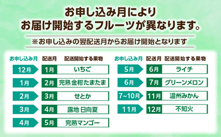【数量・期間限定】旬のフルーツ9ヶ月定期便vol.1 果物定期便 フルーツ 旬 くだもの 果物 定期便 いちご せとか 日向夏 マンゴー