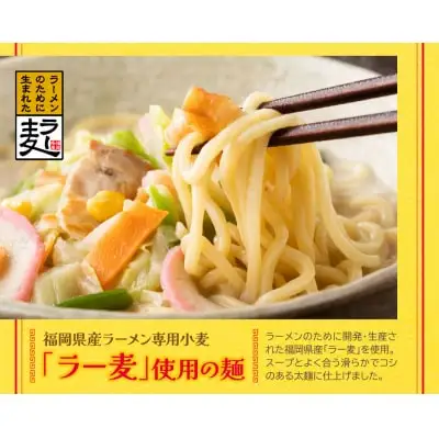 Z16-16 寄附額改定↓↓ 福岡県産ラー麦 ちゃんぽん