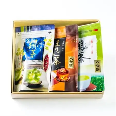 八女茶・ティーバッグ　水出し緑茶、緑茶、ほうじ茶3種詰合せ_飲料・ドリンク 八女茶 茶 日本茶_【1548752】