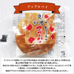 奥久慈からの贈り物「アップルガレット」＆「アップルパイ」各5個　計10個入り｜茨城県 大子町 奥久慈 袋田 お菓子 洋菓子 デザート スイーツ 国産 りんご リンゴ 林檎 カスタード 自家製 （BF020）