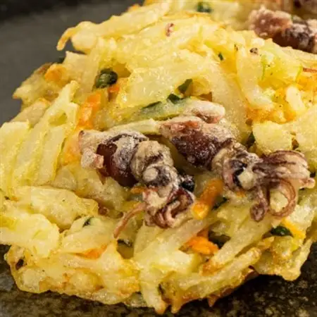 富山産ほたるいか入りかき揚げ【かき揚げ丼の具10食セット】_惣菜・加工品   _【配送不可地域：離島】【1551201】