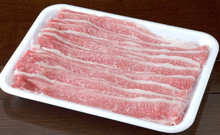 くまもと黒毛和牛 すき焼き用 上バラ 500g