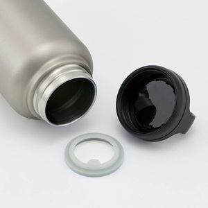 【スクリューハンドル付きマグボトル】 1000ml 」「シルバー」 〈スケーター株式会社〉 マグボトル 水筒 1リットル 1ｌ アウトドア 11-017