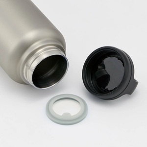 【スクリューハンドル付きマグボトル】1200ml 保温保冷 シルバー STSC12_4973307579301 11-018