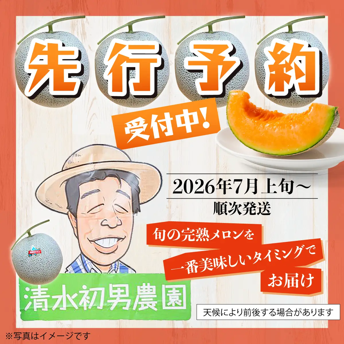 ＜2026年7月上旬よりお届け＞北海道壮瞥産 赤肉メロン「北紅クイーン」2玉入り約3.5kg以上 SBTP013