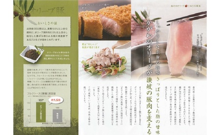 香川県産オリーブ豚 2kg　豚肉 香川 ブランド豚 パック