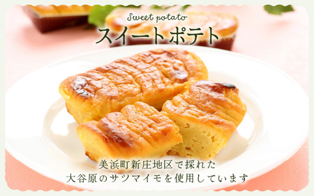 若狭ロマン美浜菓子 8個セット【ギフト 母の日 父の日 こどもの日 敬老の日 プレゼント 和菓子 焼菓子  洋菓子 詰め合わせ セット 個包装 スイーツ お菓子 デザート】 [m02-a004]
