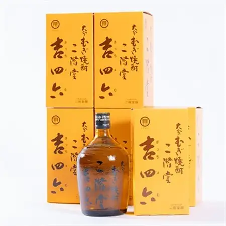 大分むぎ焼酎　二階堂吉四六瓶25度(720ml)6本セット_大分むぎ焼酎 二階堂 麦焼酎 焼酎 酒 酒セット 焼酎セット  まとめ買い  _【1550339】