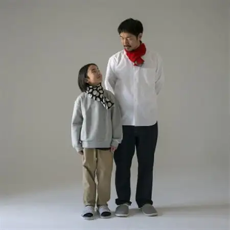 【 OTA KNIT 】ちくちくしないマフラー 無地(レッド×グレー)_装飾品・工芸品 マフラー・手袋 服飾小物 _【1554347】