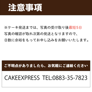 ガトーショコラ 6号 写真ケーキ デコレーション 洋菓子 焼菓子 デザート スイーツ チョコレート チョコ アイス ゼリー プリン シュークリーム お菓子 おやつ 果物 フルーツ イチゴ オレンジ キウイ 誕生日 記念日 結婚記念日 ギフト プレゼント 贈答 人気 おすすめ 送料無料 徳島県 阿波市 CAKE EXPRESS