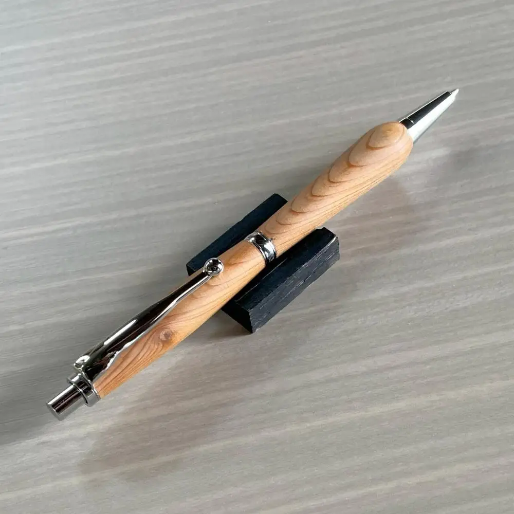 2Pice 木軸シャープペンシル0.5mm (屋久杉) シルバー金具 MUKU屋