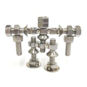 ブロックみたいなねじ玩具 M6ネジー1・2・3号 セット ／ 大河内 ロボット 知育 おもちゃ 工具不要 ステンレス ネジ ボルト ナット 玩具 三重県 度会町