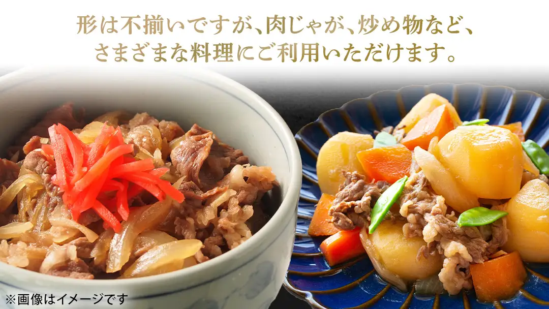 上州牛 切り落とし 1kg ( 500g × 2パック ) [AH026tu]