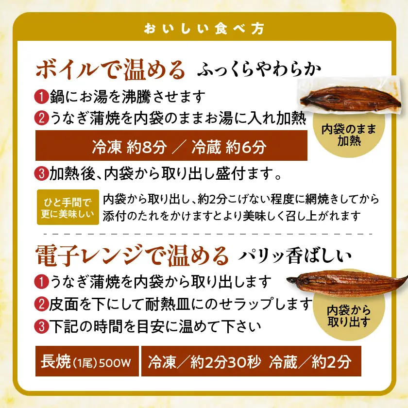 宮崎県育ちのうなぎ蒲焼2尾300g以上≪山椒・たれ付≫_13-M301_(都城市) 有頭 真空