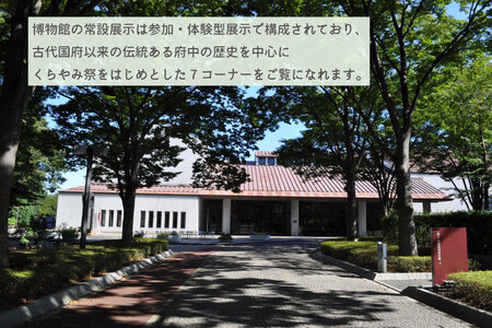 府中市郷土の森博物館・プラネタリウム観覧券（入館券付き）１０枚セット（大人用）