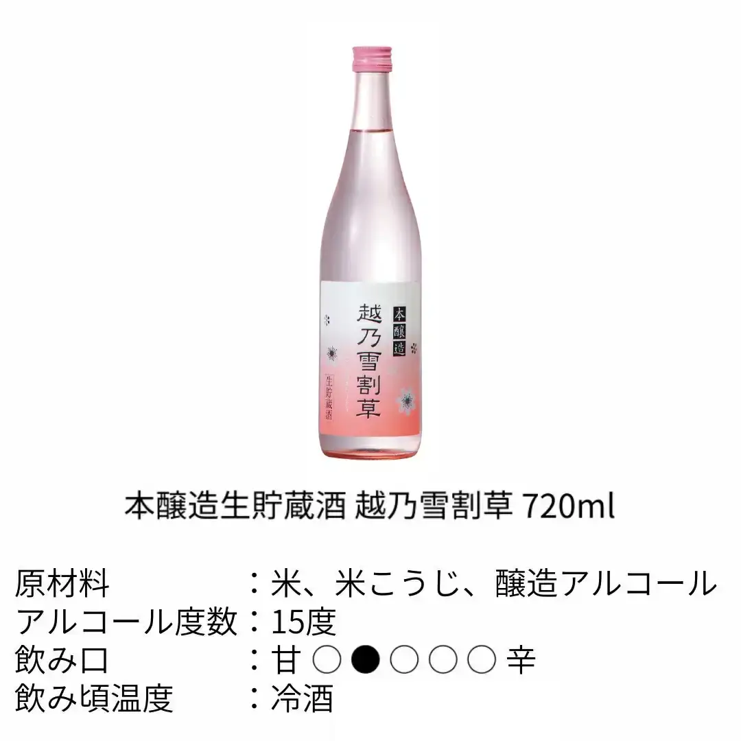 大辛口・甘口 日本酒飲み比べセット 720ml×2本 日本酒 本醸造 生貯蔵酒 福顔  越乃雪割草 ギフトセット 新潟 辛口 甘口 [福顔酒造]【010S671】